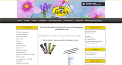 Desktop Screenshot of luontaistuotejasmin.com